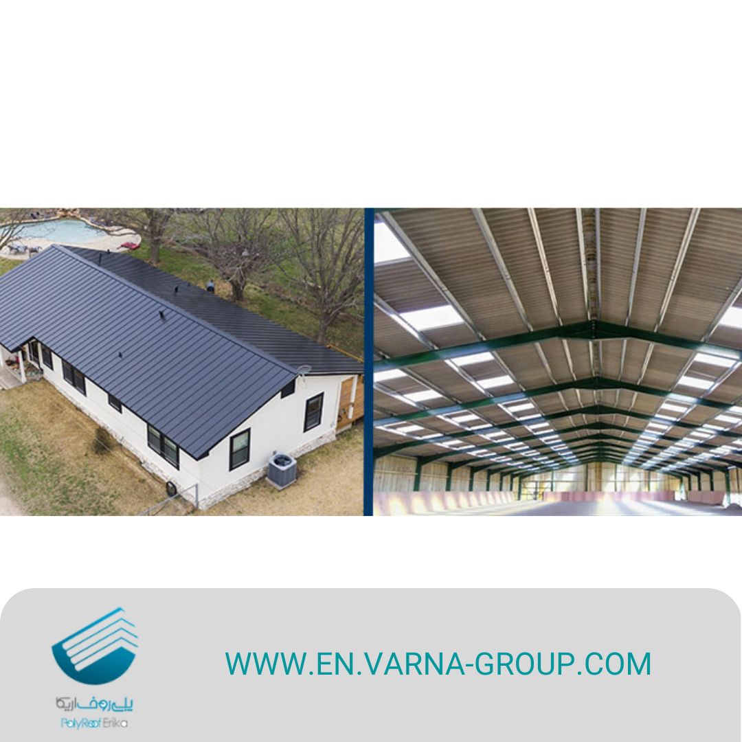 Steel roof tiles in UAE