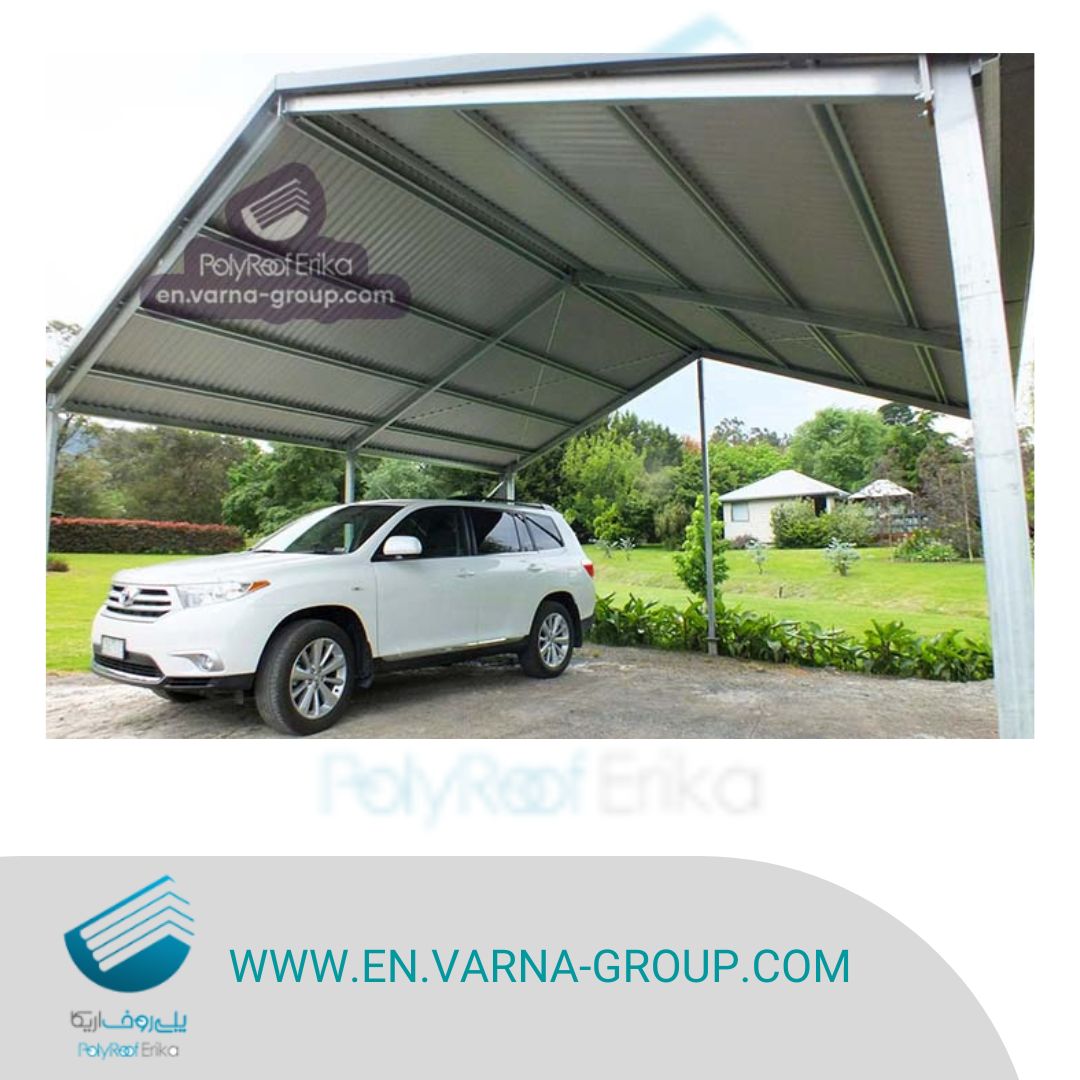 Pitched roof carport materials