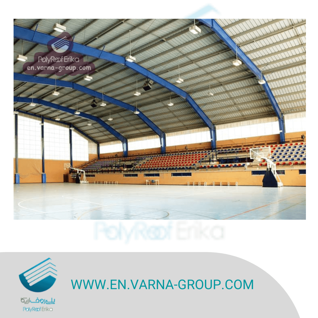 UPVC roof sheets for Sport hall